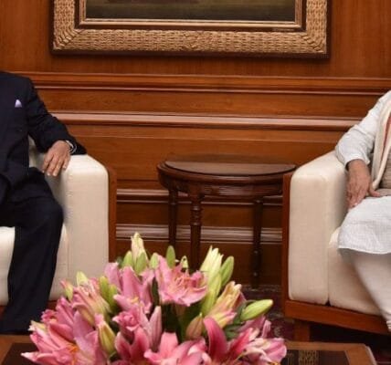 PM Modi today condoled the demise of former Karnataka CM SM Krishna