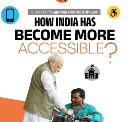 PM Modi today congratulated the Accessible India Campaign on completing 9 years
