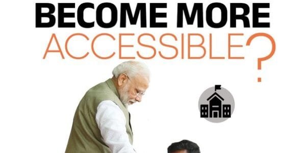 PM Modi today congratulated the Accessible India Campaign on completing 9 years