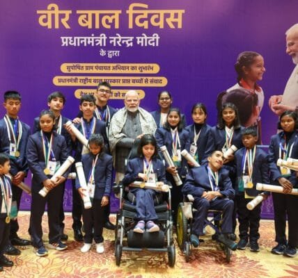 PM Narendra Modi participated in Veer Bal Diwas event in New Delhi