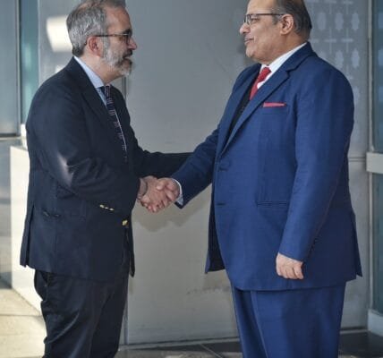 Portuguese Foreign Minister Paulo Rangel arrived in New Delhi today on a four-day official visit to India