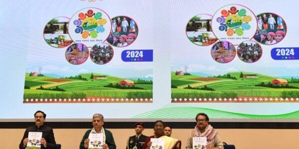 President Draupadi Murmu presented National Panchayat Awards