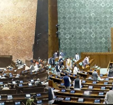 Proceedings of both houses of Parliament adjourned till tomorrow