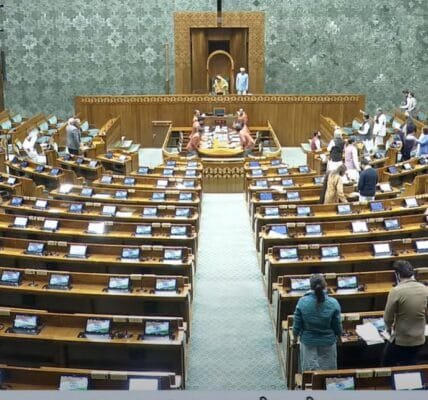 Proceedings of both the houses of Parliament were adjourned due to uproar by the ruling and opposition parties on various issues.