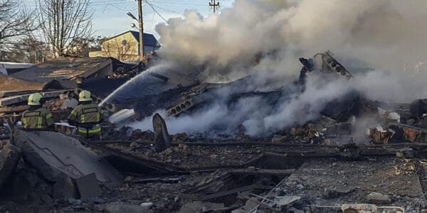 Russia today carried out multiple missile and drone attacks on Ukraine's capital and other regions