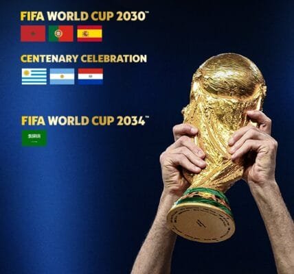Saudi Arabia will host the Football World Cup in 2034, Spain, Portugal and Morocco will jointly host the World Cup in 2030 FIFA