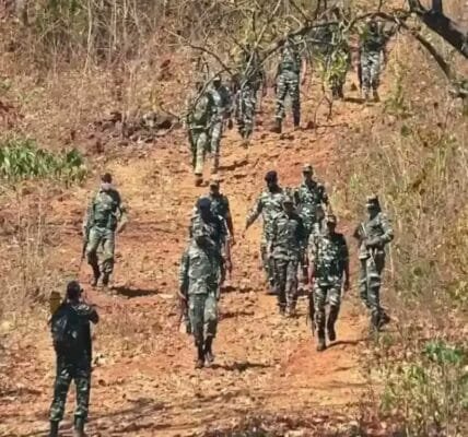 Seven Maoists killed in an encounter with security forces in Narayanpur district of Chhattisgarh