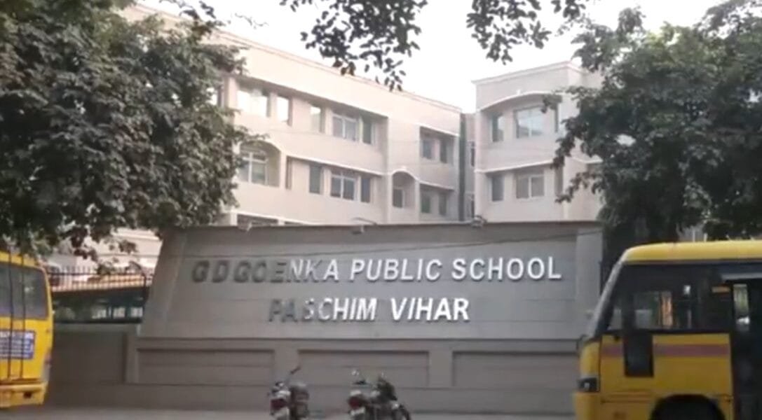 Some schools in the national capital Delhi received bomb threats through email this morning