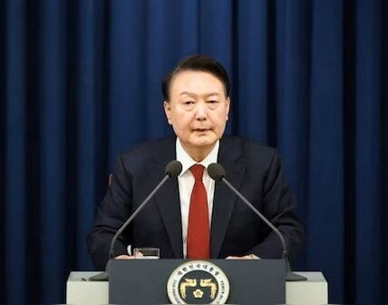 South Korea's president announces lifting of emergency martial law shortly after imposing it