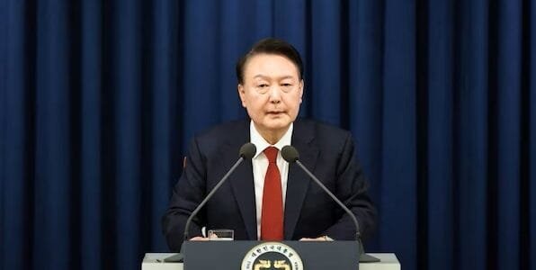 South Korea's president announces lifting of emergency martial law shortly after imposing it