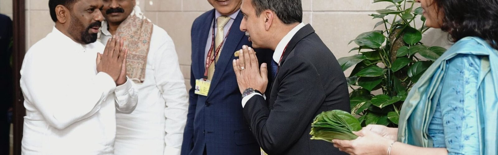 Sri Lankan President Anura Kumara Dissanayake arrived in New Delhi this evening on a three-day visit to India