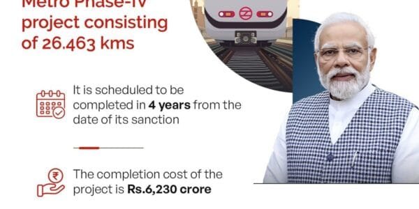 Union Cabinet approves Rithala-Kundli corridor of Delhi Metro