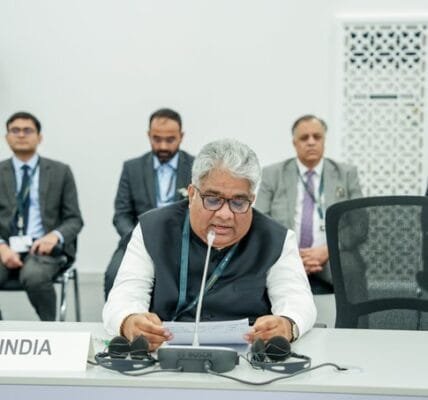 Union Environment Minister Bhupender Yadav delivered India's formal statement at the UNCCD's COP16 to combat desertification in Riyadh, Saudi Arabia