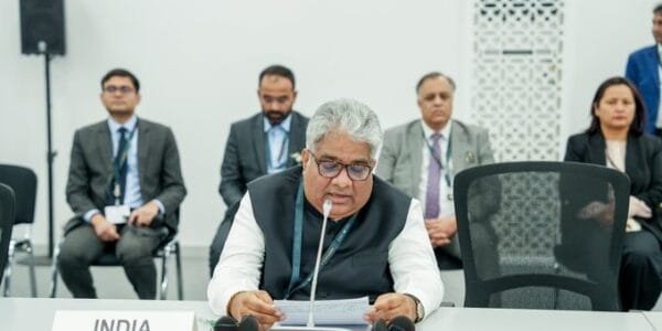 Union Environment Minister Bhupender Yadav delivered India's formal statement at the UNCCD's COP16 to combat desertification in Riyadh, Saudi Arabia