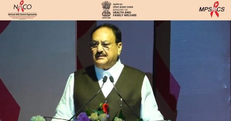 केन्द्रीय स्वास्थ्य मंत्री जेपी नड्डा ने एचआईवी एड्स संक्रमित व्यक्तियों के प्रति संवेदनशील व्‍यवहार की अपील की