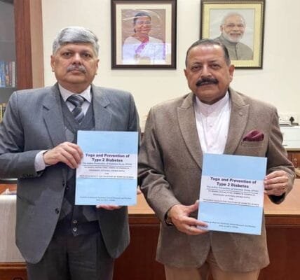 Union Minister Jitendra Singh releases landmark RSSDI study 'Indian Diabetes Prevention Study (IPDS) on Yoga and Diabetes Prevention'