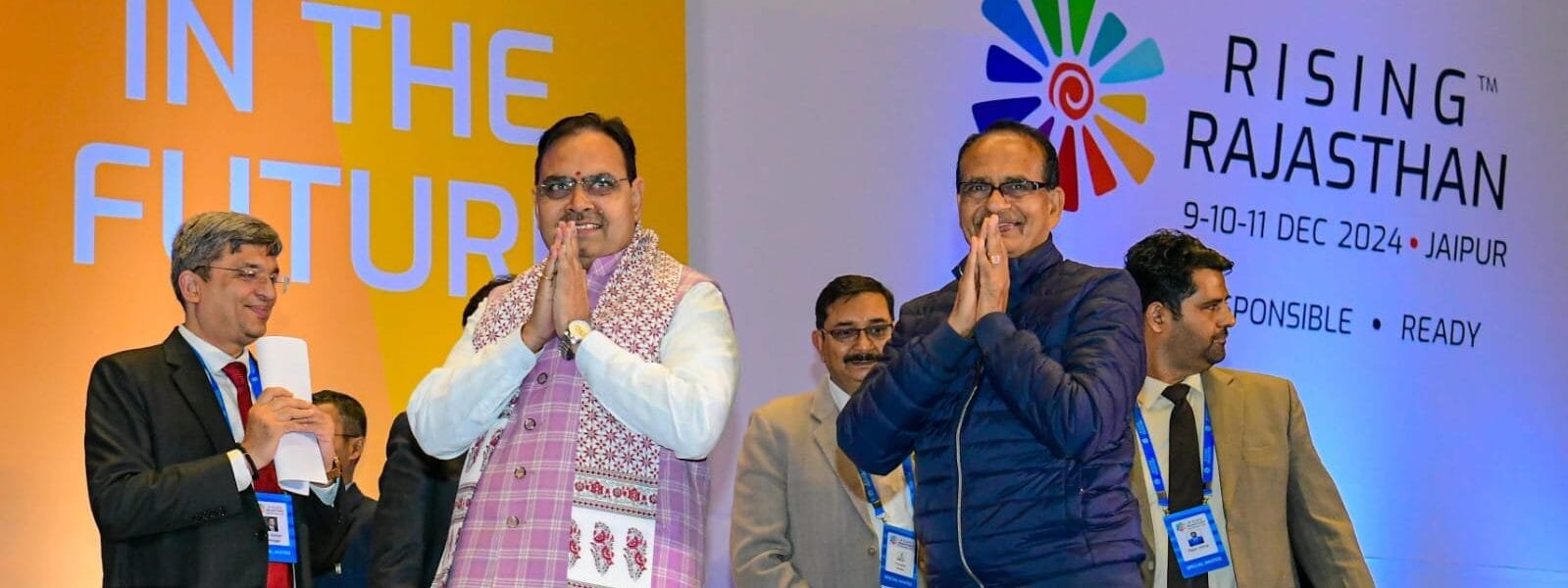 Union Minister Shivraj Singh Chouhan participated in Rising Rajasthan Global Investment Summit 2024 today