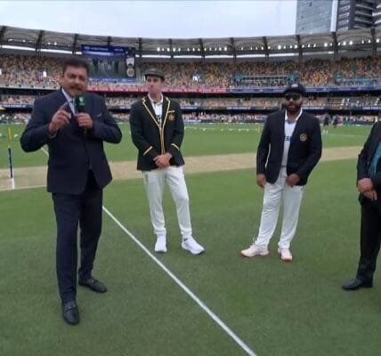 third cricket test match of the Border-Gavaskar Trophy between Australia and India begins in Brisbane