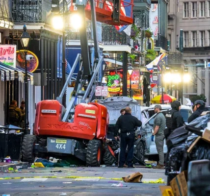 15 people killed and 35 injured in terrorist attack in New Orleans, USA