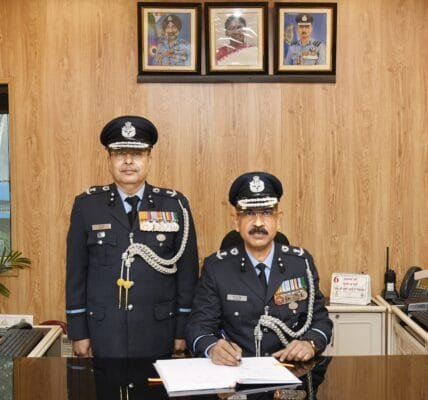 Air Commodore Debkinandan Sahu takes over as Air Officer Commanding, Base Repair Depot, Tughlakabad