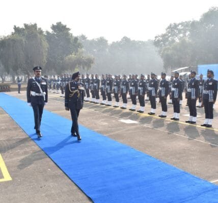 Air Force Chief Air Chief Marshal AP Singh visits Lakshadweep and Minicoy Islands