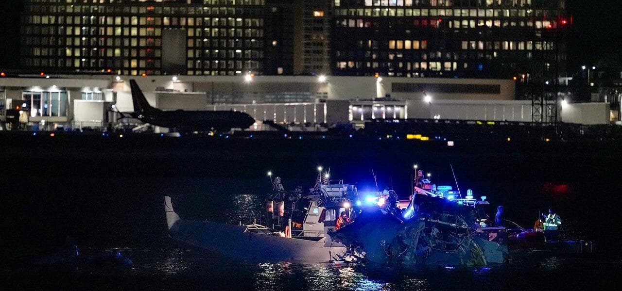 At least 18 people were killed in a mid-air collision between a passenger plane and a military helicopter near Washington DC in the US