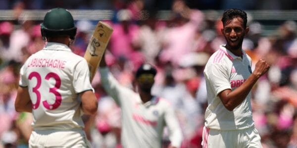 Australia defeated India in the fifth and final cricket test match and won the Border-Gavaskar Trophy 3-1