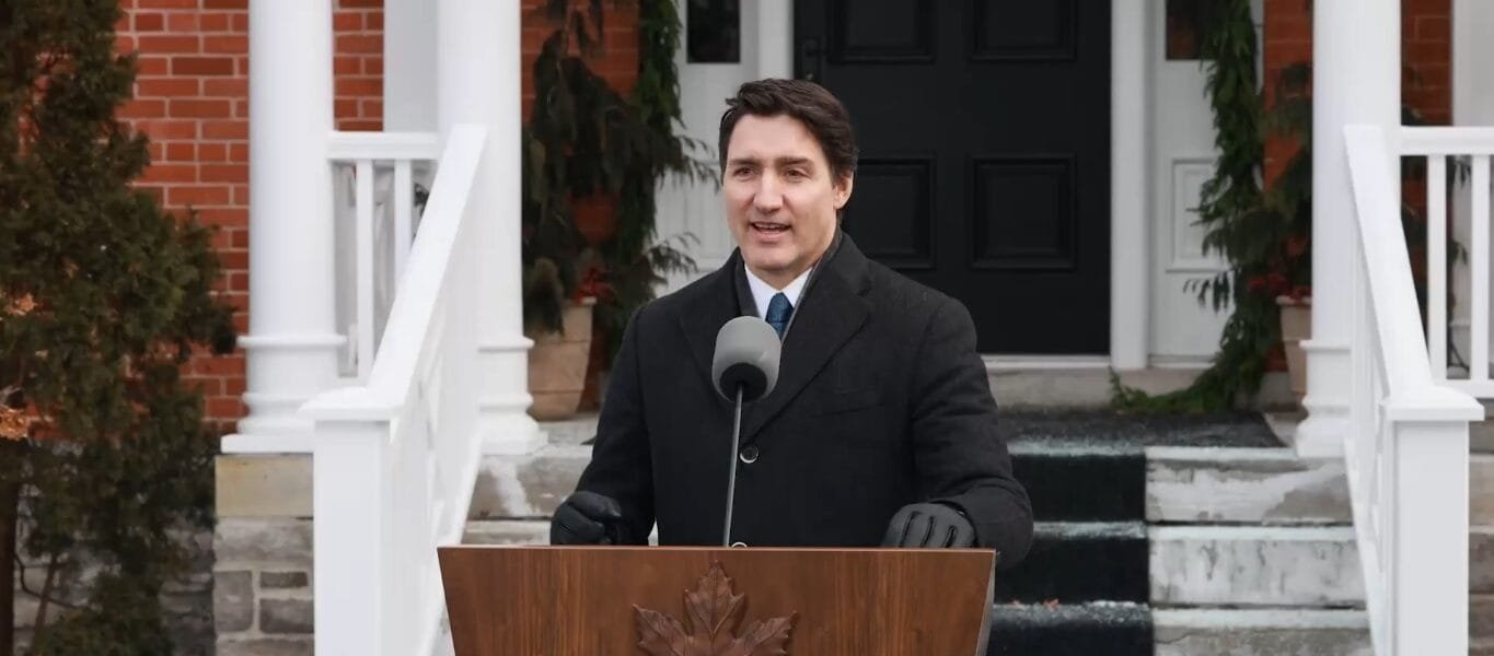 Canadian PM Justin Trudeau resigns as leader of the ruling Liberal Party