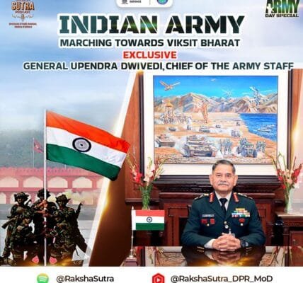 Chief of Defence Staff lauds Indian Army for its outstanding efficiency and commitment towards nation building on 77th Army Day