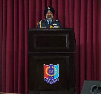 Chief of the Air Staff visits NCC Republic Day Camp at Delhi Cantt
