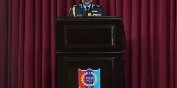 Chief of the Air Staff visits NCC Republic Day Camp at Delhi Cantt