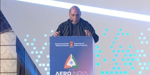 Defence Minister Rajnath Singh chairs roundtable meeting with ambassadors in New Delhi ahead of Aero India 2025