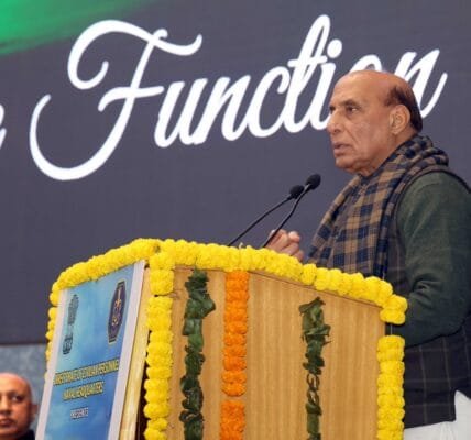 Defence Minister Rajnath Singh stressed the need to strengthen the country's offensive and defensive actions amid the increasing tension in the current security environment