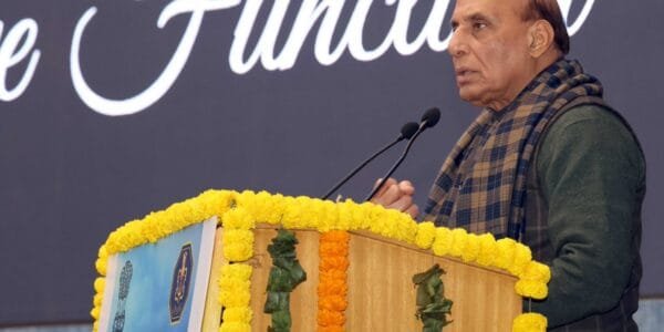 Defence Minister Rajnath Singh stressed the need to strengthen the country's offensive and defensive actions amid the increasing tension in the current security environment