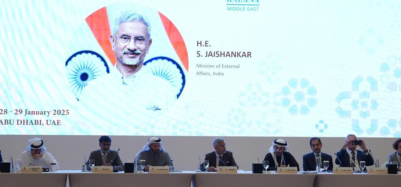 EAM Dr. S. Jaishankar highlights growing importance of India and Middle East relations at Raisina Dialogue in Abu Dhabi