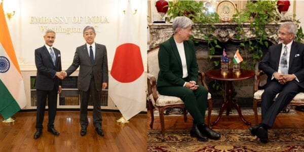 EAM S. Jaishankar held meetings with his counterparts from Australia and Japan in Washington