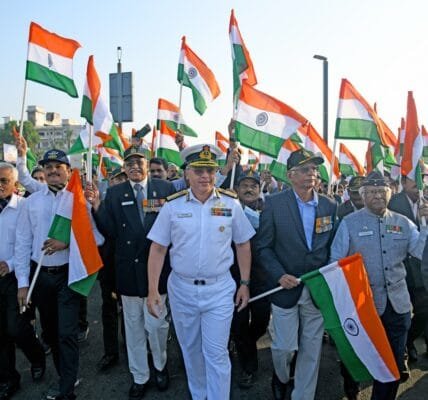 Eastern Naval Command conducts Armed Forces Veterans Day Parade