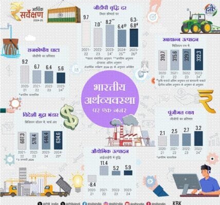 Economic Survey 2024-25: India's real GDP projected to grow by 6.4 per cent in FY25