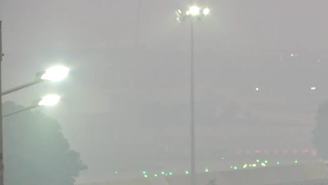 Fog in Delhi