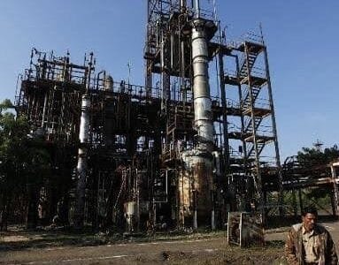 Forty years after the Bhopal gas tragedy, the work of removing hazardous waste from the Union Corbide factory began last night