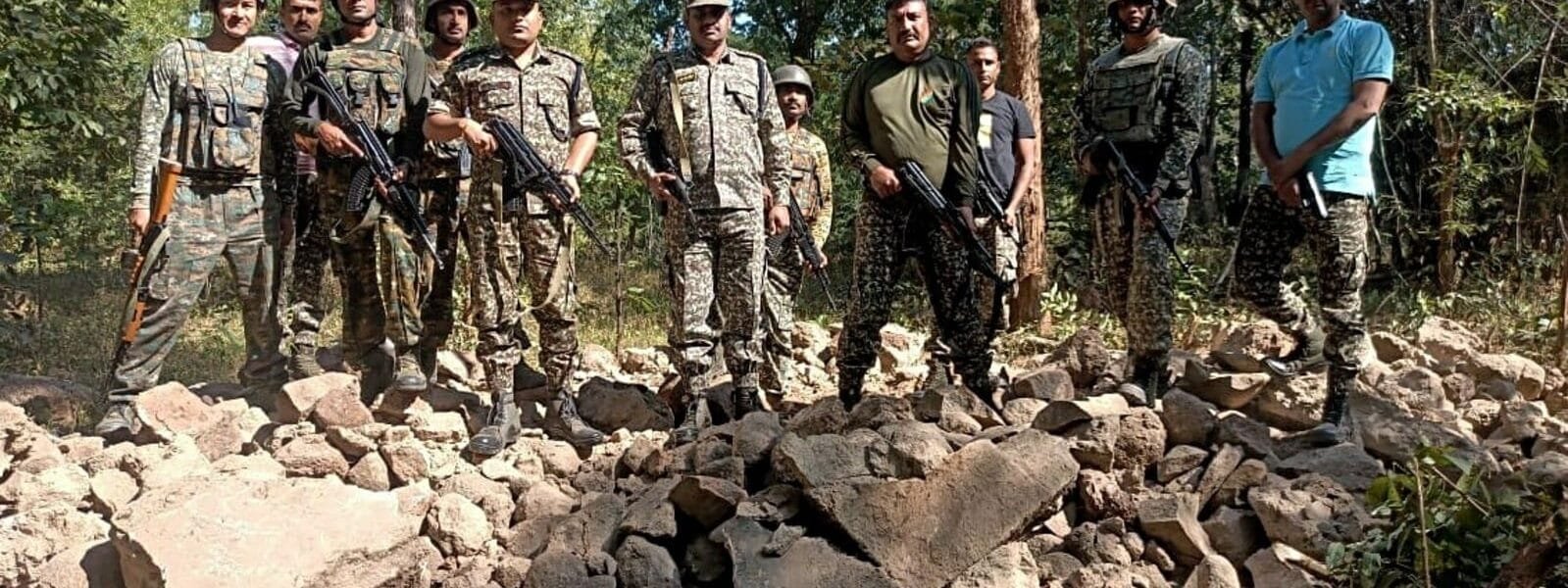 Four Naxalites killed in an encounter with security forces in Chhattisgarh