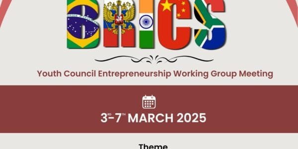 Government of India to host BRICS Youth Council Entrepreneurship Working Group meeting from March 3-7