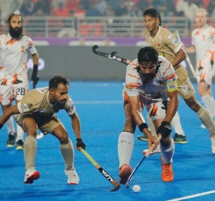 Hockey India League Tamil Nadu Dragons beat Shrachiya Rar Bengal Tigers in a thrilling encounter
