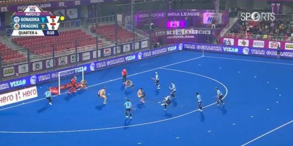 Hockey India League Tamil Nadu Dragons beat Team Gonasika 6-5 in Rourkela