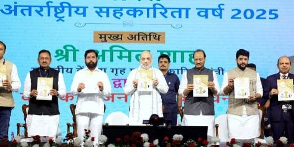 Home Minister Amit Shah addressed the inaugural function of International Year of Cooperatives-2025 in Mumbai