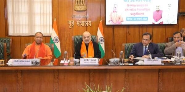 Home Minister Amit Shah held a review meeting with Uttar Pradesh CM Yogi in New Delhi on the implementation of three new criminal laws in the state
