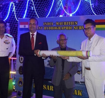 INS Sarvekshak completes hydrographic survey in Mauritius
