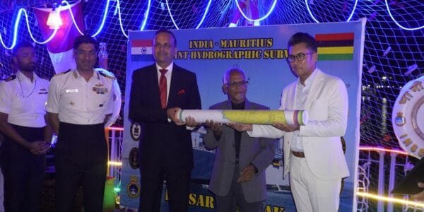 INS Sarvekshak completes hydrographic survey in Mauritius