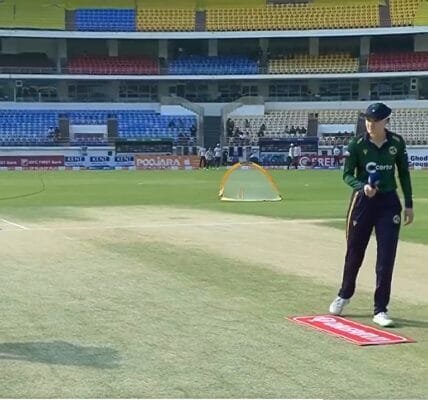 In women's cricket, the first match of the three-match ODI series between India and Ireland will be played in Rajkot today