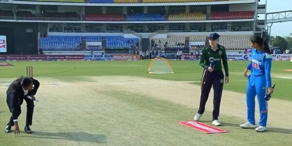 In women's cricket, the first match of the three-match ODI series between India and Ireland will be played in Rajkot today